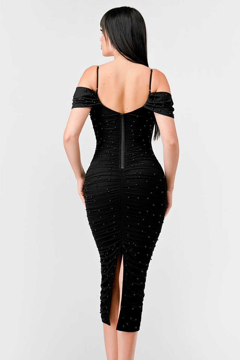 Pearl Mesh Elegant Dress