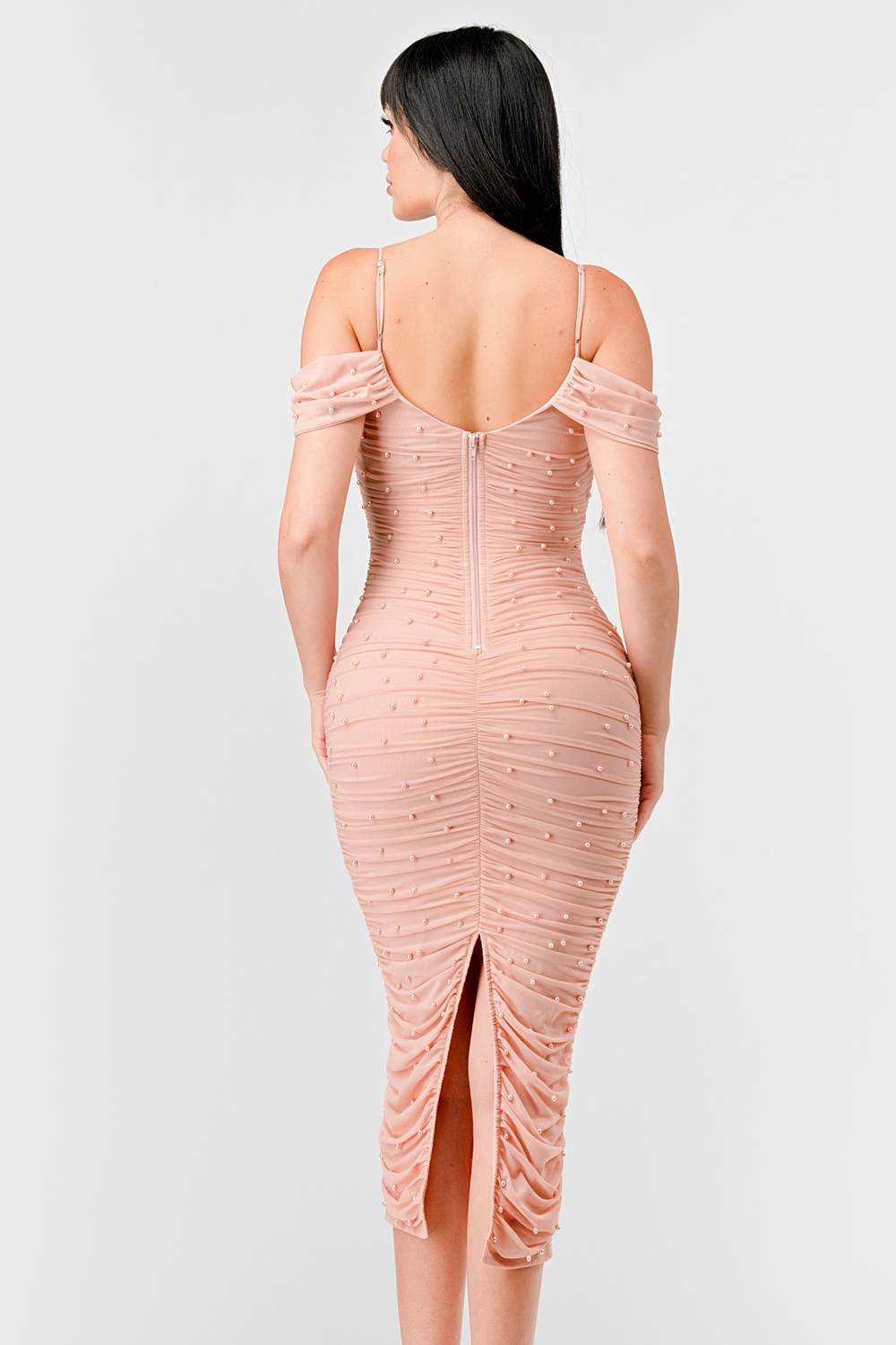 Pearl Mesh Elegant Dress