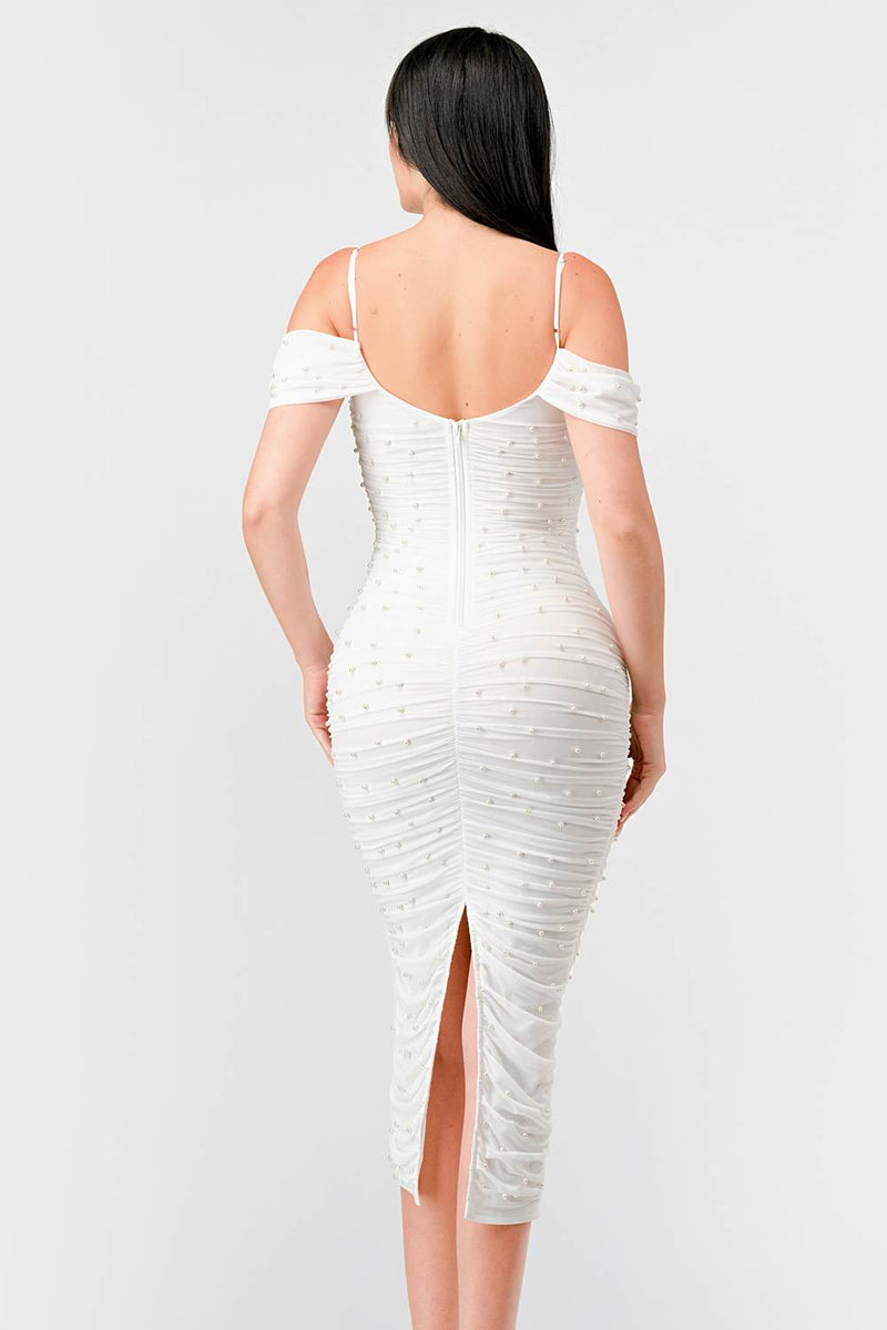 Pearl Mesh Elegant Dress