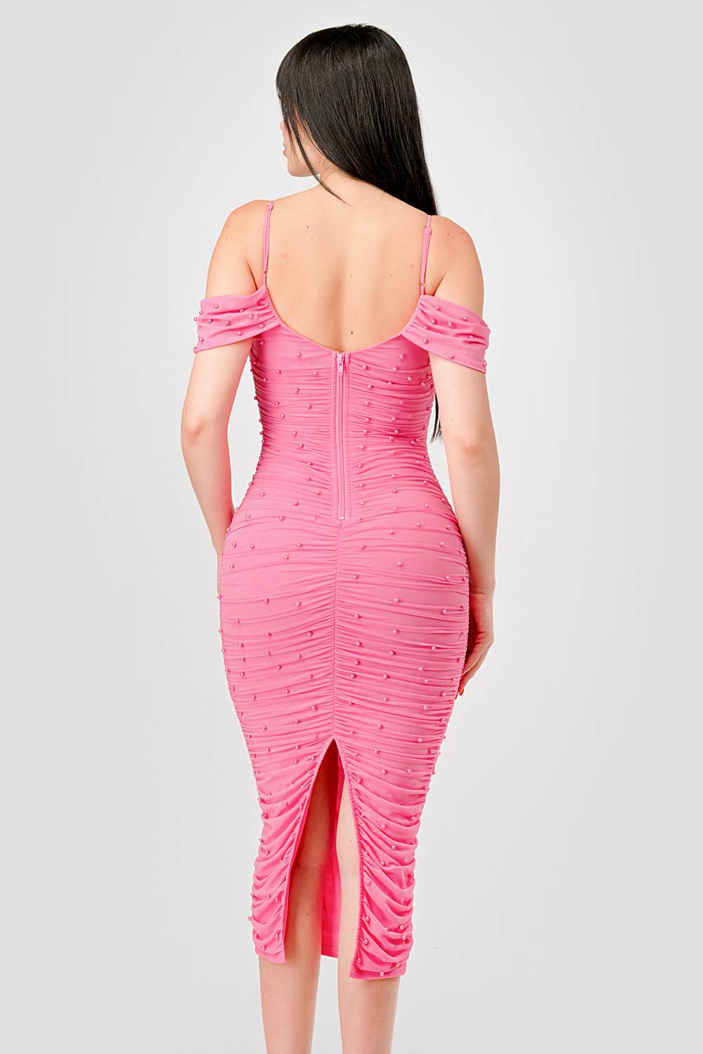 Pearl Mesh Elegant Dress