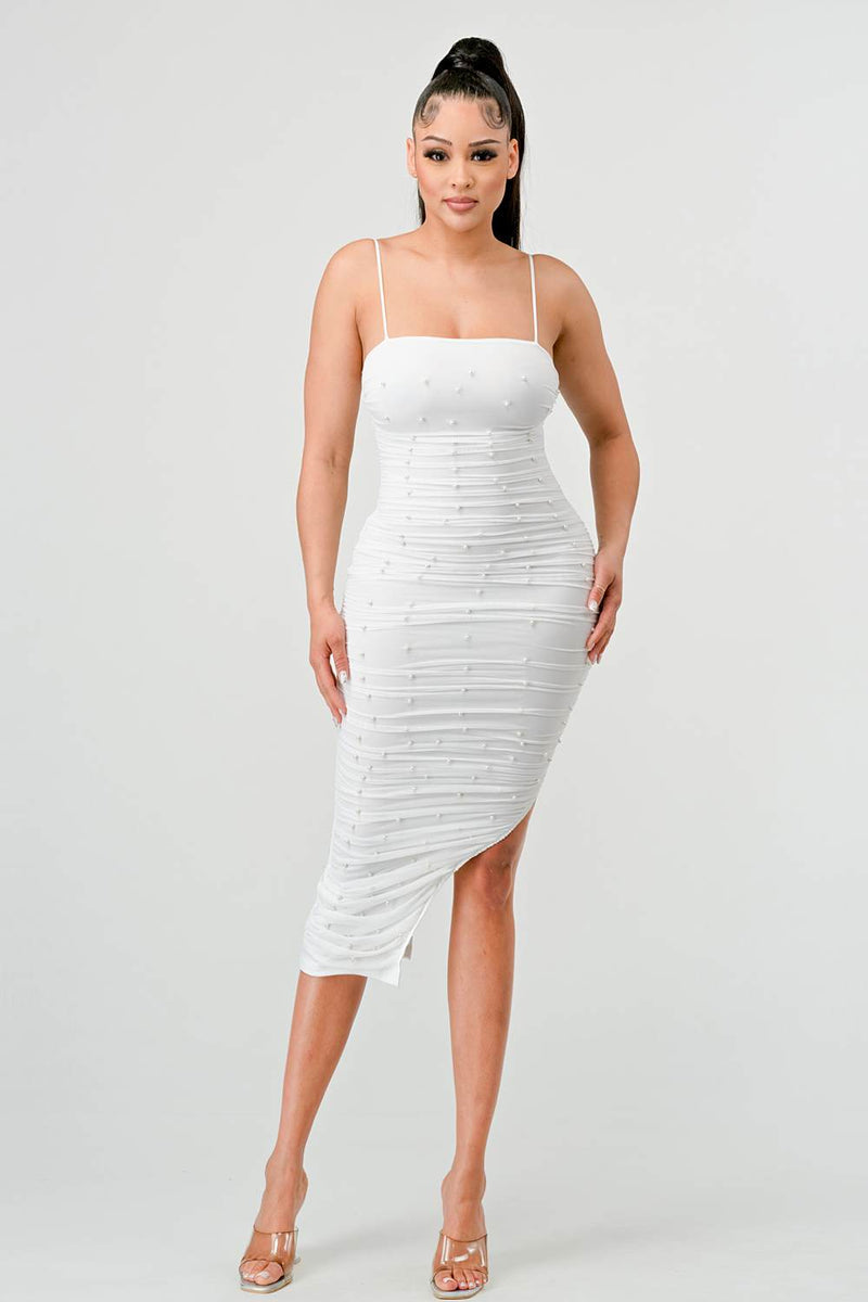 Pearl Mesh Elegant Dress
