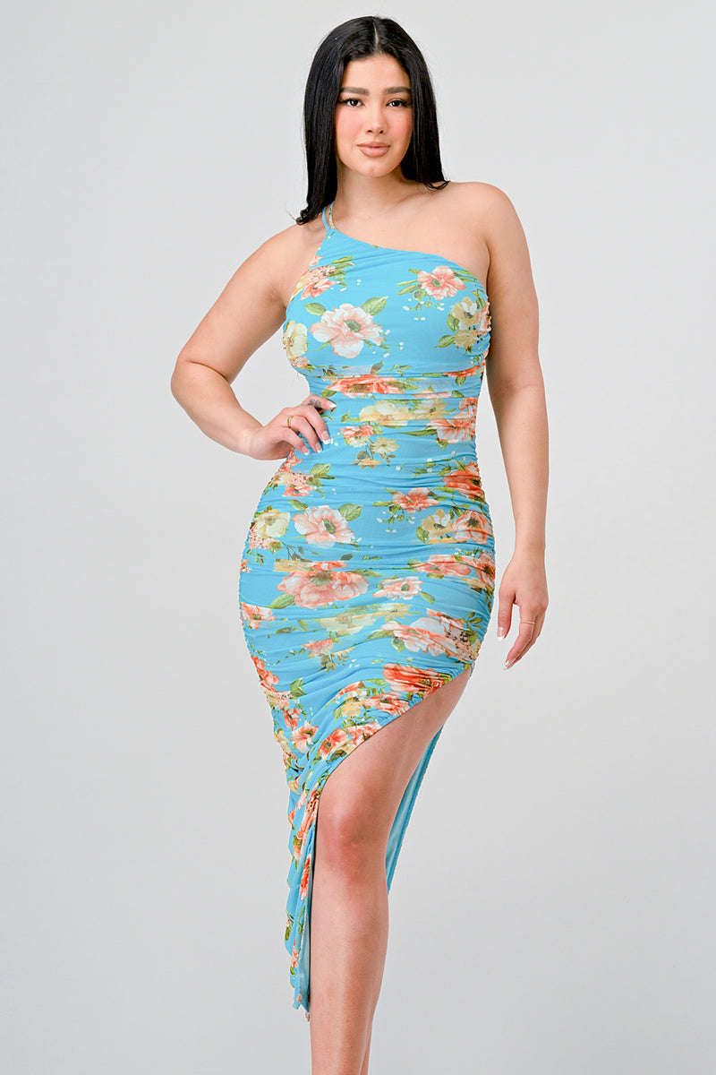 Floral Mesh Elegant Dress